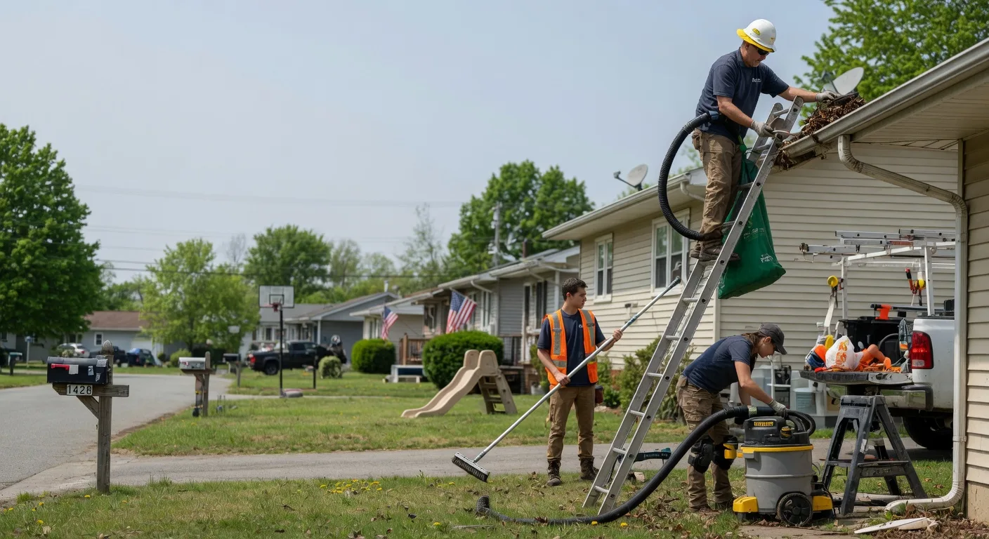 Gutter Installation in Hollsopple, PA near me